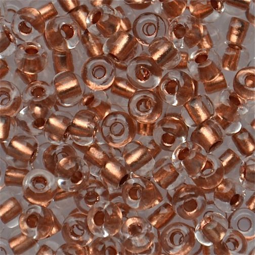 RC267 Copper Ld Crystal Size 6 Seed Beads
