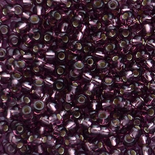 RC369 SL Purple Size 8 Seed Beads