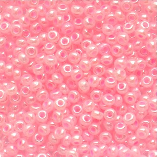 RC375 Pale Pearl Pink Size 10 Seed Beads