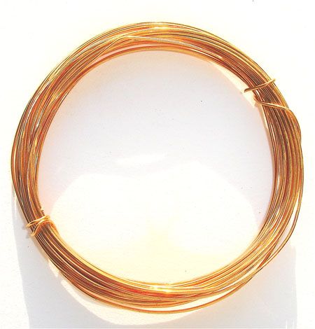 JW123 Half Hard Gold Plated 0.6mm Wire
