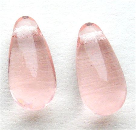 GL1018 10x6mm Pale Pink Drop