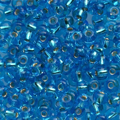 RC575 SL Turquoise Size 6 Seed Beads