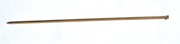 FN039 Gold Hat Pin 3 inch