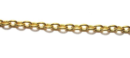FN131 4mm Link Gold Trace Chain