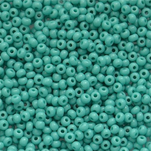 RC560 Op Chalk Teal Size 10 Seed Beads