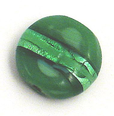 GL1469 Emerald Banded Flat Disc