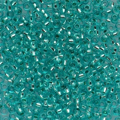 RC564 SL Pale Teal Size 10 Seed Beads
