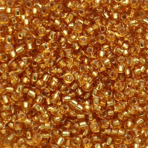 RC230 SL Gold Size 11 Seed Beads