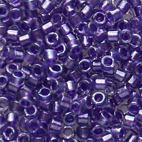 DB0906 Sparkle Purple Ld Crystal Delica