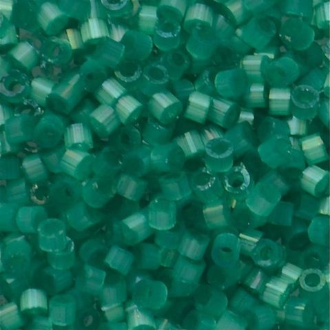 DB1813 Dyed Aqua Green Silk Satin Delica