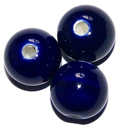 CE173 12mm Blue Ceramic Round