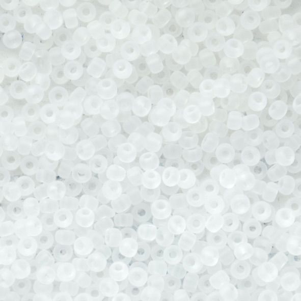 RC006 Frost Crystal Size 8 Seed Beads