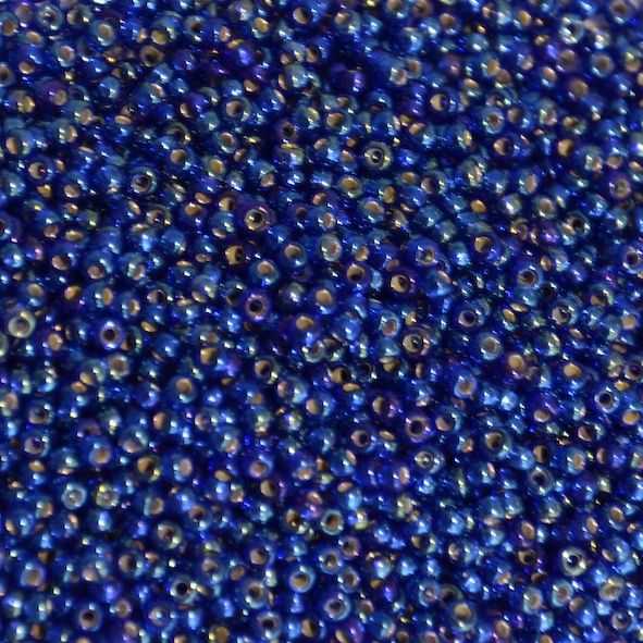 RC11-1020 SL Cobalt AB Size 11 Seed Beads