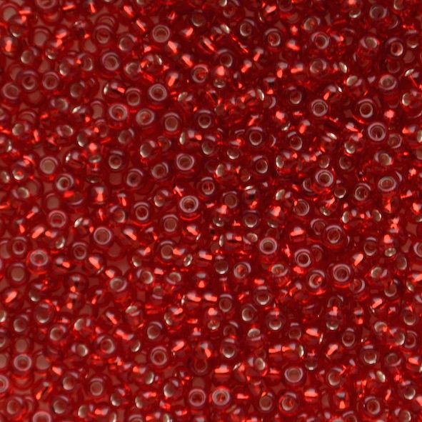 RC158 SL Scarlet Size 10 Seed Beads
