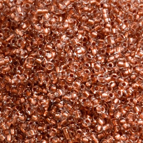 RC921 Copper Lined Crystal Size 8 Seed Beads