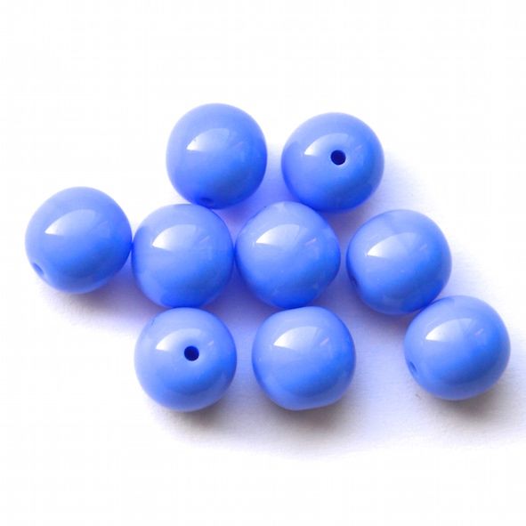 RG817 8mm Opaque Blue Rounds
