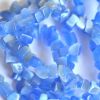GL5690 Blue Cats Eye Chip Beads