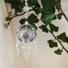 Grey Crystal Frost Bauble