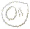 Tunis White Pearl and Crystal Set
