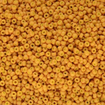 RC11-2041 Dyed Pale Pumpkin Size 11 Seed Beads