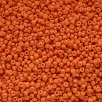 RC11-2042 Dyed Harvest Orange Size 11 Seed Beads