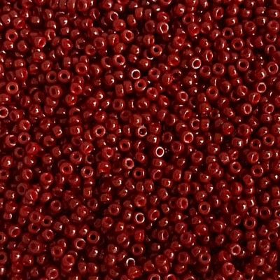 RC11-4470 Duracoat Op Maroon Size 11 Seed Beads