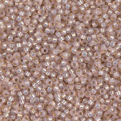 RC11-0579 Dyed Blush SL Alabaster Size 11 Seed Beads