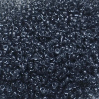 15-0152 Trans Grey Size 15 Seed Beads