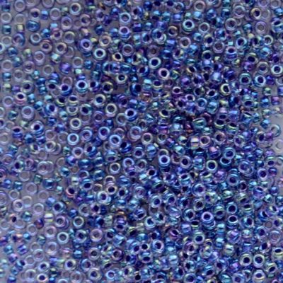 15-0274 Lined Light Violet AB Size 15 Seed Beads