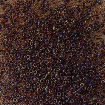 15-0348 Lined Wine AB Size 15 Seed Beads