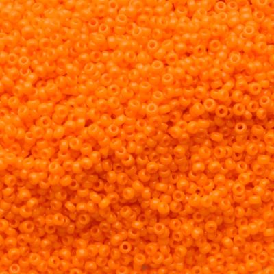15-0405 Op Tangerine Size 15 Seed Beads