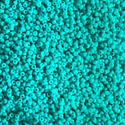 15-0412 Op Turquoise Size 15 Seed Beads