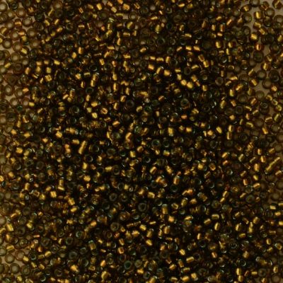 15-1421 SL Olive Size 15 Seed Beads