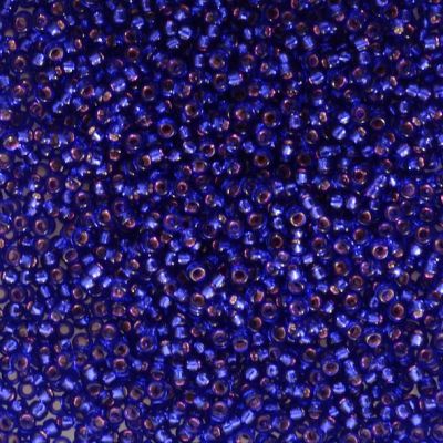 15-1427 Dyed SL Dark Violet Size 15 Seed Beads