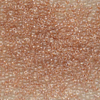 15-1522 Sparkle Gold Ld Crystal Size 15 Seed Beads
