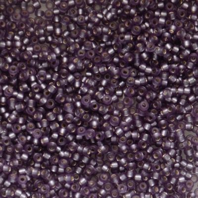 15-1655 Semi Matte SL Mulberry Size 15 Seed Beads