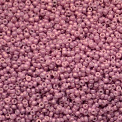 15-1867 Op Dark Orchid Lustre Size 15 Seed Beads