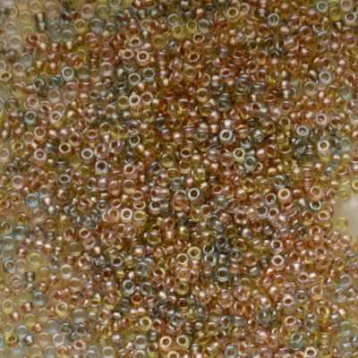 15-3051 Lined Met Mix Size 15 Seed Beads