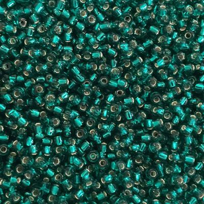 RC8-2425 SL Teal Size 8 Seed Beads