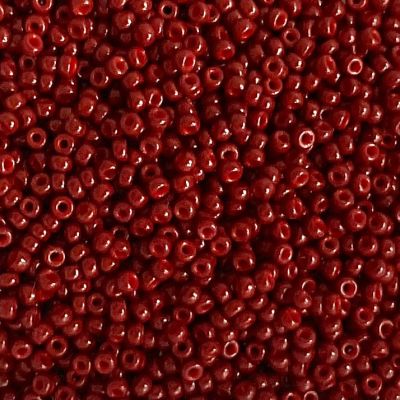 RC8-4470 Duracoat Op Maroon Size 8 Seed Beads