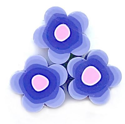 CE279 Purple Flower Bead