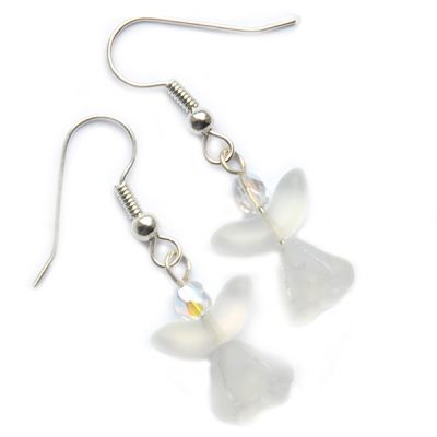 Angelic Earrings - Frost White KT5281