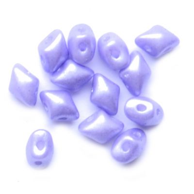 GL6212 Lilac Pearl Diamond Beads