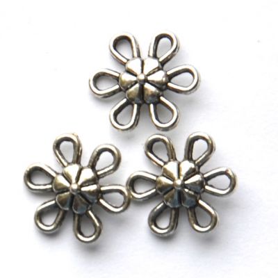 MB904 10mm AS Flower Link Charm