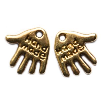 MB914 Gold Hand Made Hand Charm