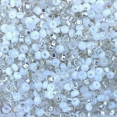 MX036 Arctic Mix Size 6 Seed Beads