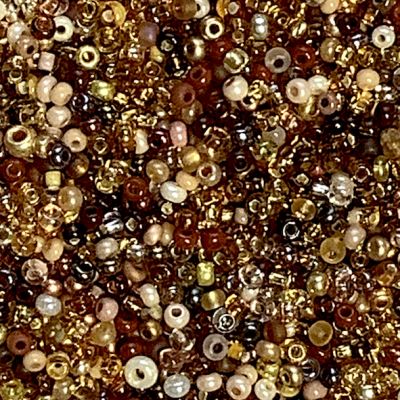 MX041 Mix Toffee Size 10 Seed Beads