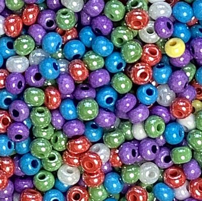 MX042 Lustre Bouquet Size 6 Seed Beads