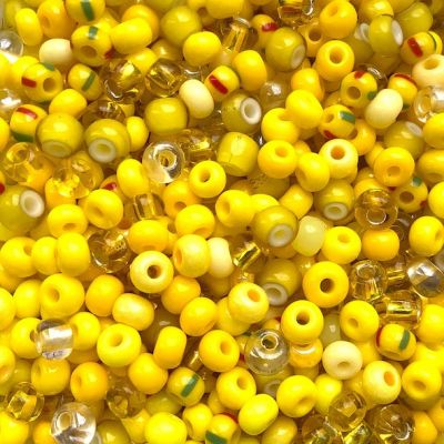 MX501 Sunshine Yellow Size 6 Seed Bead Mix