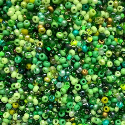MX514 Amazon Green Size 10 Seed Bead Mix